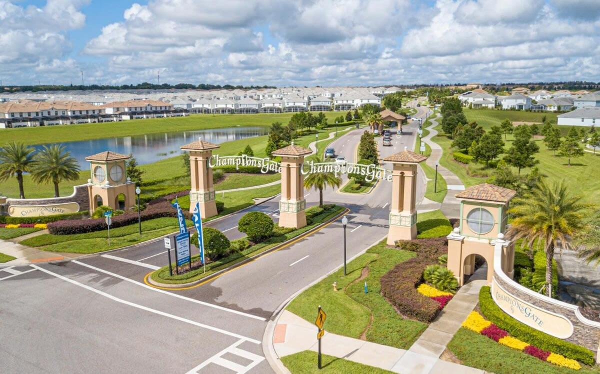 Splendid 4 Bd W/ Pool Close To Disney @ Champions Gate 1006 Kissimmee Bagian luar foto